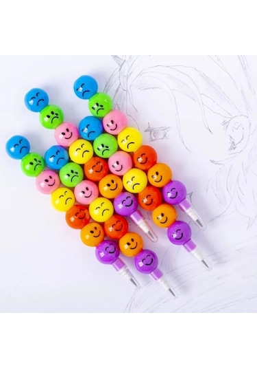 Emojili Yumurtlayan Kalem Seti 4'lü