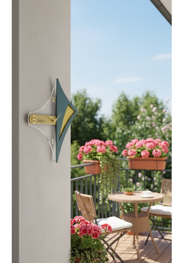 Yelken Gold Bablo Premium Duvar Saatleri