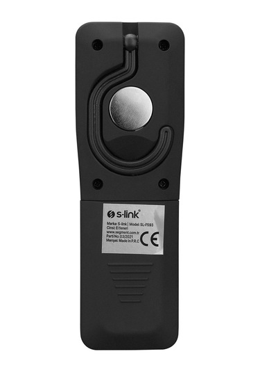 S-link 3w Cob Led 3xaaa 1.5v Pil Lensli Özel Tasarımlı Manyetik Tutuculu El Feneri