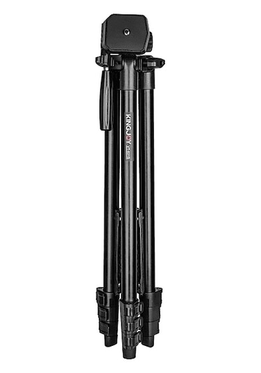 Kıngjoy Vt-831scb Uzaktan Kumandalı + Cep Telefonu Standlı Video Tripodu Siyah Medium Siyah