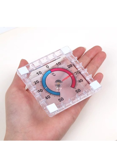 River World Termometre Kare Bimetalik