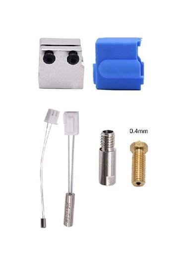 Ulzyvf X1 Topçu Termistör Sidewinder Nozul Isı İçin Borusu 0.4mm Sq