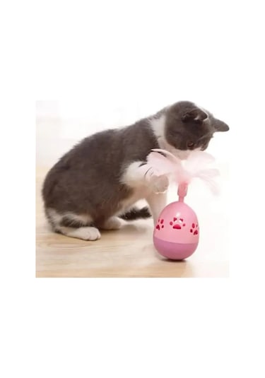 Petürkiye Kedi Oyuncağı Zilli Tüylü Hacıyatmaz