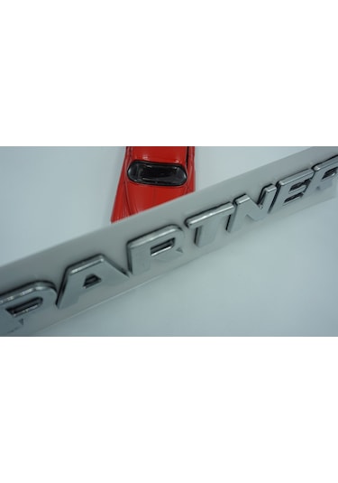Peugeot Partner Bagaj Yazı Logo Amblem 3M 3D