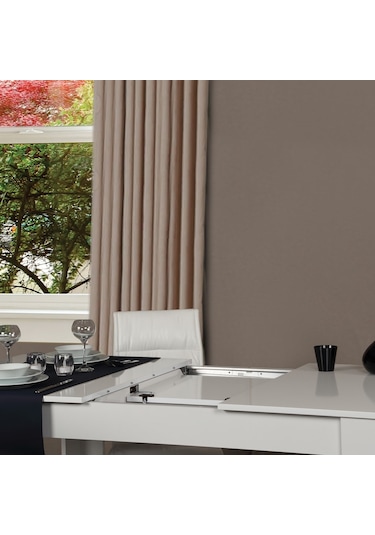 Pasific Home Bois Açılır Yemek Masası Parlak Beyaz