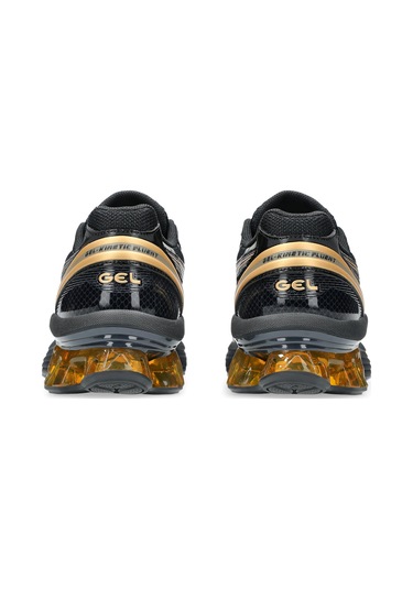 Asics Gel-kınetıc Fluent Unisex Black/pure Silver Sneakers 1203a591-001 Gri - Siyah