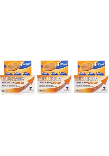 Sustenium Triple Action 30Tablet 3 Adet