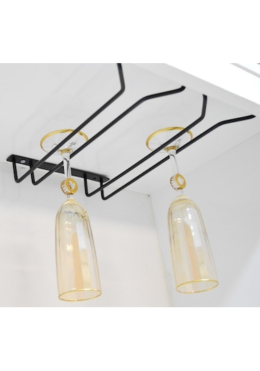 Siyah 2 Bölmeli V Bardaklık Kadehlik