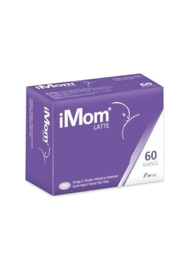 Imom Latte Omega 3 60 Kapsül