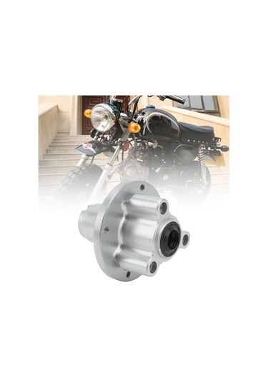 Junzhuodianpu Maymun Bisiklet Z50 Z50j Jant Göbeği Motosiklet Aksesuarı İçin Cnc Alüminyum Ön 12mm Jant Göbeği