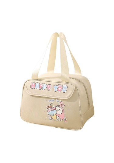 Jian Fan Karikatürlü Eğlenceli Is Koruma Çantası Yemek Kutusu-mavi Mavi