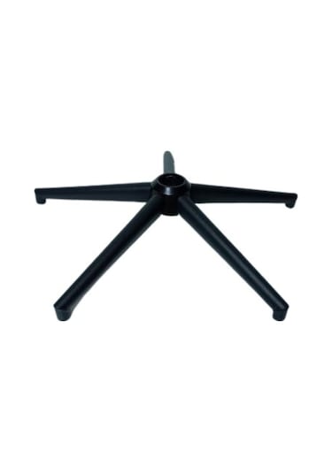 Fullreyon Full Reyon Metal Siyah Konik Lüx Yıldız Ayak + 5 Tekerlek