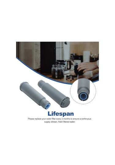 Metabagua Adet Plastik Mutfak Kahve Makinesi Ev Aletleri Su Filtresi Elemanları 4192ay Gri