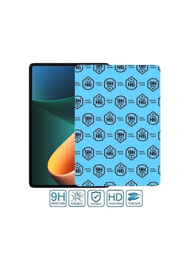 iPad Uyumlu Air 5. Nesil A2589 Ekran Koruyucu Nano Kırılmaz Cam