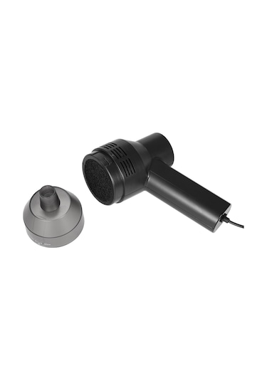 Monyee Siyah Mini Usb Süpürge - Araç, Klavye, Pencere Ve Elektronik Aletler İçin Gaps Ve Detaylı Temizlik - Hk-6019a