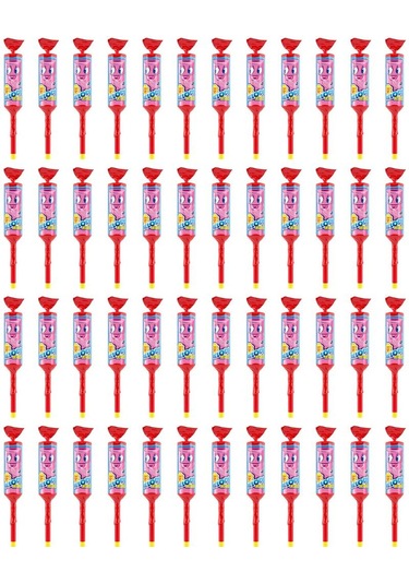 Chupa Chups Çilek Aromalı Düdüklü Lolipop Şekerleme 15 Gr X 48 Ad