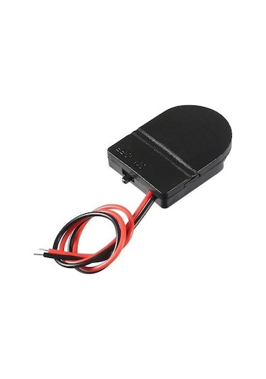 Cr2032 Tekli Kapaklı Anahtarlı Pil Yuvası