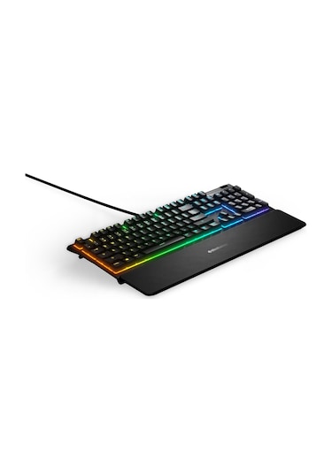 Steelseries Apex 3 USB Kablolu IP32 Suya Dayanıklı RGB Oyuncu Q Klavye