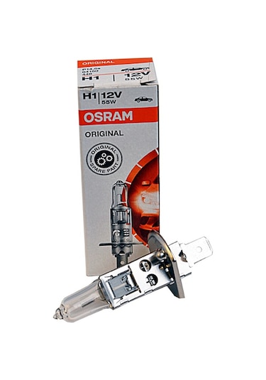 Ampul 12v H1 55w Normal Civalı Kod:64150 Osram 10 Adet