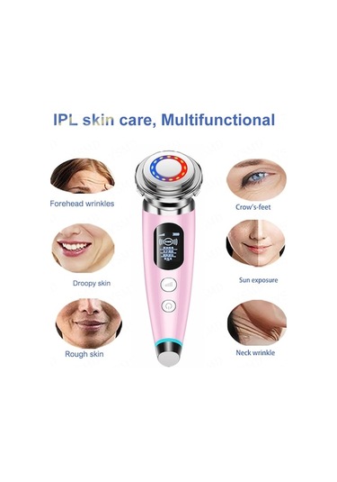 Didadodo Göz Bakım Kremi İle Mikro Akımlı Yüz Masajı, Göz Altı Yüzeyi Pembe