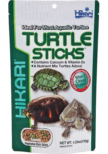 Hikari Turtle Sticks 120 Gram Kaplumbağa Yemi