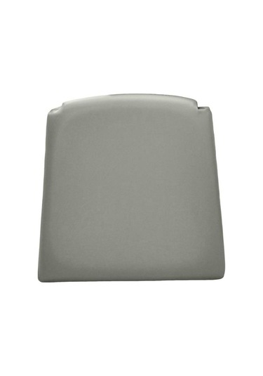 Sandalye Kılıfı Su Geçirmez Yüksek Elastikiyet Suni Deri Kaymaz Kolay Kurulum Koltuk Koruyucu Gri