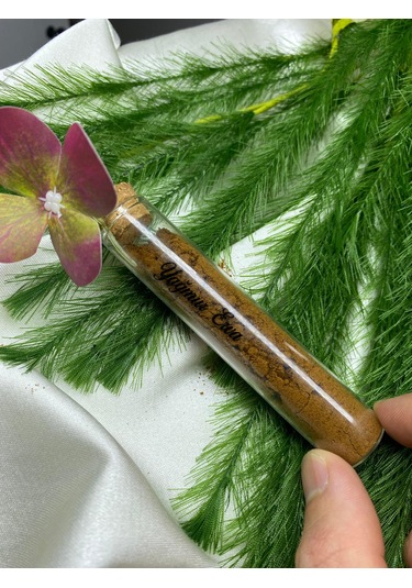 Kına Nişan Nikah Düğün İsteme Hediyelik Cam Tüp Kahve / Kına Seçenekli Şefaf