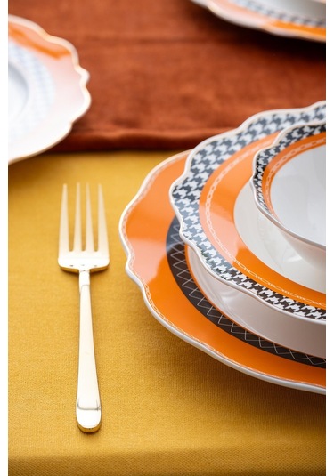 Diana 6 Kişilik 24 Parça Porselen Yemek Takımı