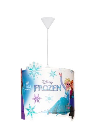 Frozen Karlar Ülkesi Çocuk Odası Film Şerit Tavan Lambası-Lisansl