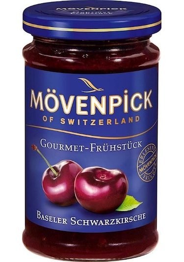 Mövenpick Gourmet Frühstück Schwarzkirsche Fruchtaufstrich 250 g