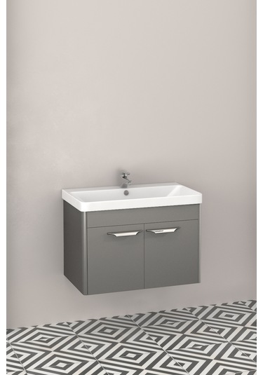 Mauna 80 Cm Alt Modül - Antrasit