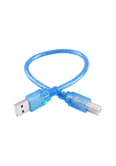 Koodmax-Arduino Uno - Mega Usb Kablo 30Cm Usb Yazıcı Kablosu