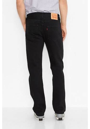 Levi's 501 Original Erkek Jean Siyah Kot Pantolon - A7735-0019