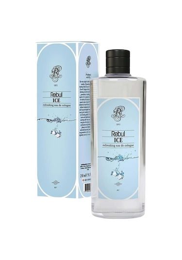Rebul 80 Derece Ice Kolonya Cam Şişe 250 ML