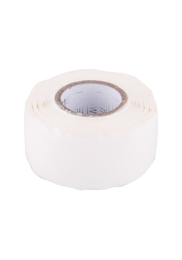 Geeroyoo Beyaz Sıcaklık Dayanıklı Su Geçirmez Kauçuk Bandı 25mmx3m - Elektrik Kablo Tamiri, Isı Ve Nem Koruması