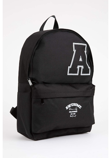 Defacto Unisex Okul Sırt Çantası C5600AXNSBK27 Siyah