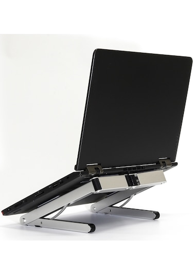 Trilogic Foldit TS201 Portatif Katlanabilir Alüminyum Laptop Macbook Stand