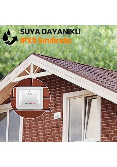 ThermoPro TX-4B İlave Dış Sensör (TP63B, TP67B, TP68B için)