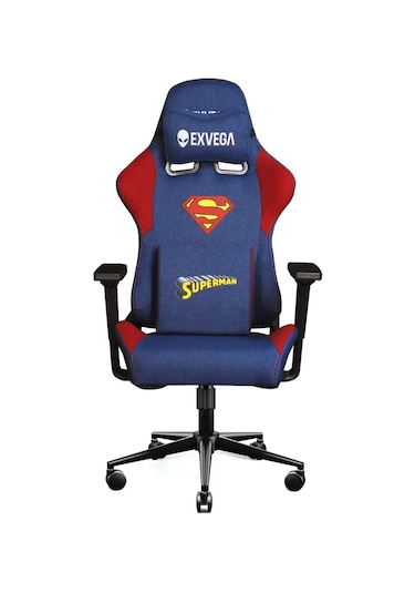 Exvega Vesta Kumaş Oyuncu Koltuğu Superman Edition