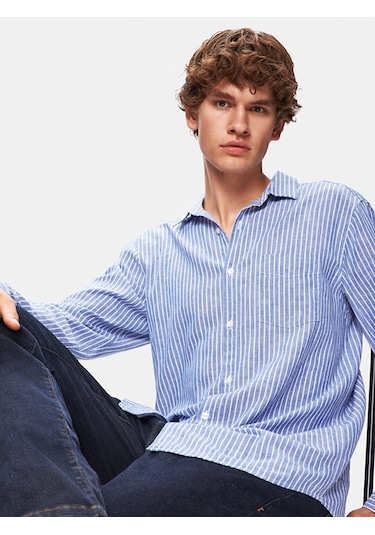 Ltb Mavi Gömlek 012254902425202 14366 Mavi