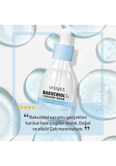 Vitayes Retinol Alternatifi Bakuchiol Serum 30 ML