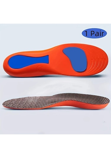 Willowhaven Mavi Turuncu Eu41-42 Spor İçlik Tam Taban Jel Teknolojisi Koşu Basketbol Futbol