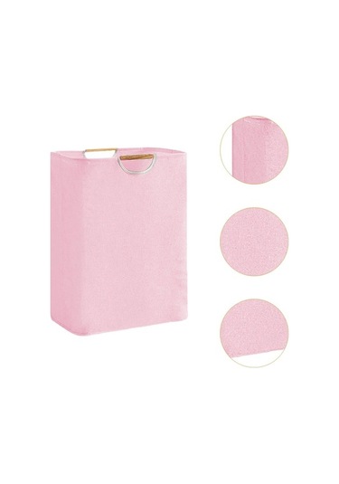 Pazly Suntek Çok Amaçlı Katlanabilir Pembe Çamaşır Sepeti - Ev & Organizasyon Pembe