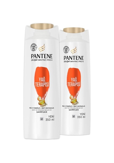 Pantene Şampuan Pro-v Doğal Sentez Yağ Terapisi 350 Ml X 2