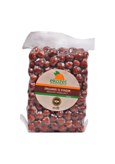 Ekozel Organik Naturel Fındık 250 G