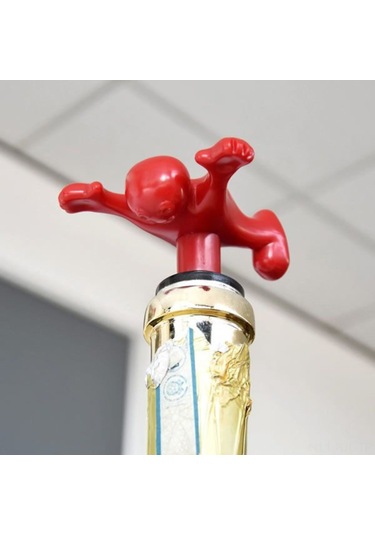 Gajeena 3'lü Ev Kullanımlı Şarap Ve Bira Açıcı Seti - Pratik Açma Aleti Paketi Kırmızı