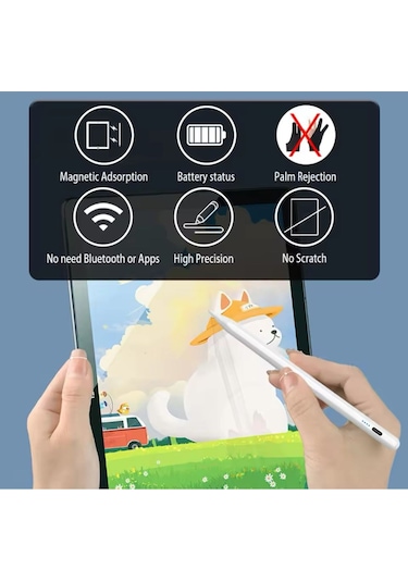 Oteeto Tab12 Pro Tablet 10.1'' Uyumlu Universal Stylus Tablet Dokunmatik Kalem