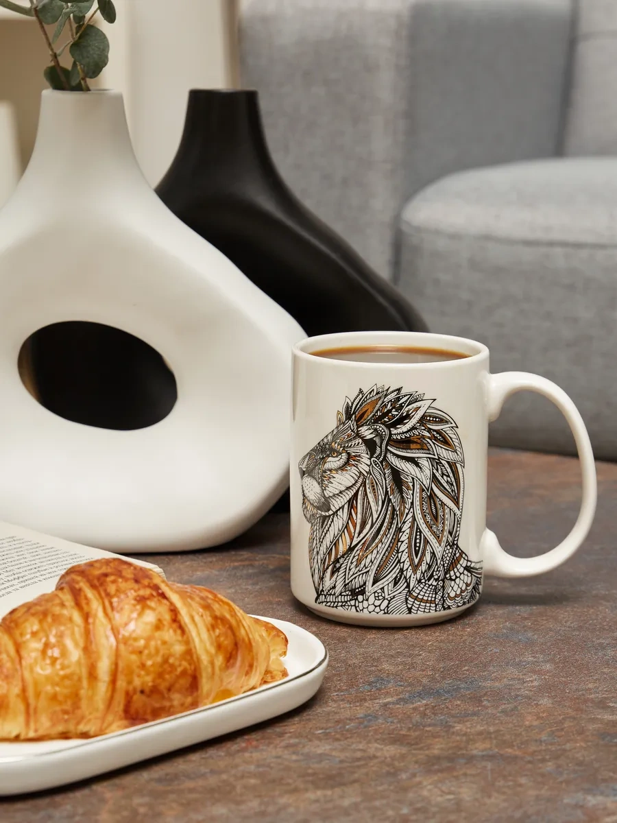 Lefard Çay Ve Kahve İçin Porselen Fincan 500 Ml 167672784 Siyah