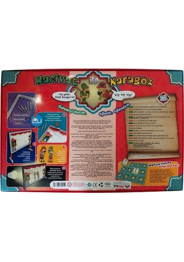 Redka Hacivat ve Karagöz Gölge Oyunu-Hacivat Karagöz Sahnes