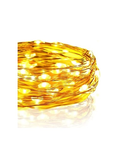 Trendooze Bar Bahçe İçin Dize Işık Kumandalı Yılbaşı 2m Pil 2m